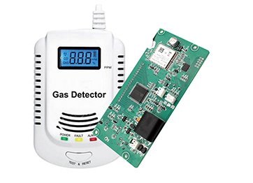 Security gas meter leakage warning PCB